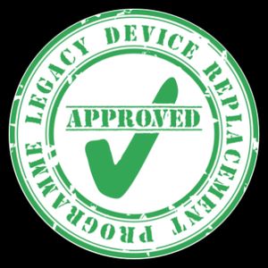 Legacy device replacement programme logo