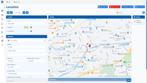 timeware® in the cloud incorporates Google's location services.