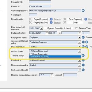 timeware® Terminals